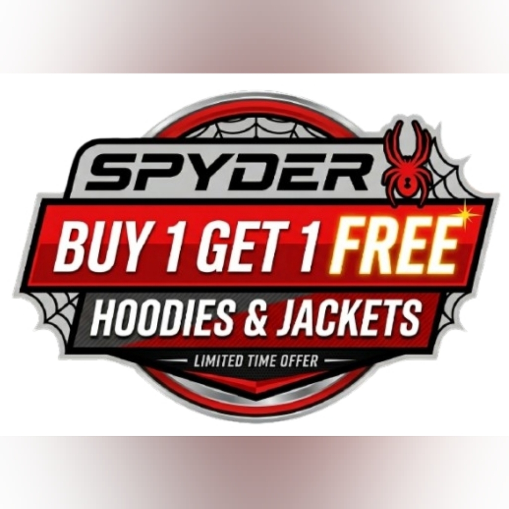 Buy 1 Get 1 Free Spyder Items